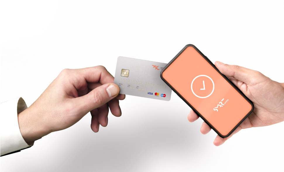 Akceptacja kart bankowych za pomocą smartfona z obsługą NFC.